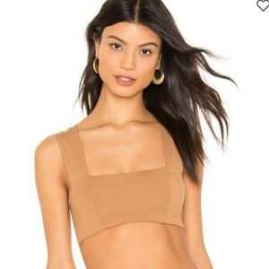 LSpace Parker Top in Camel - Medium New With Tags